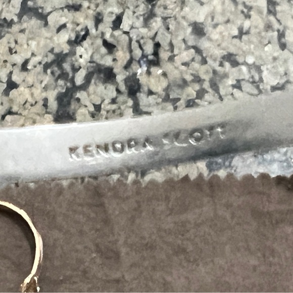 Kendra Scott Gold and Silver Pave Bangle and Necklace Set - Picture 3 of 5